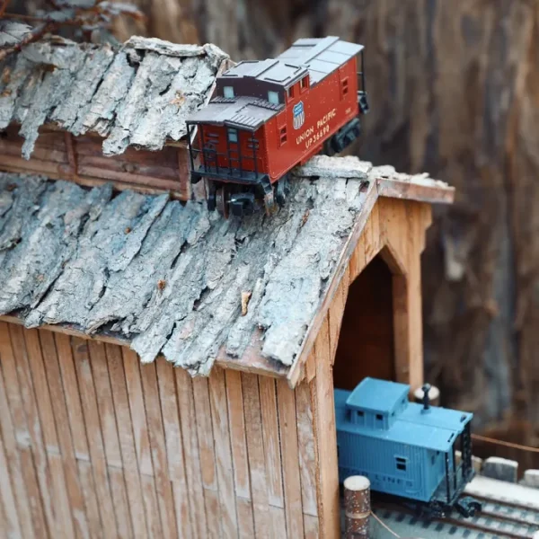 Yürüyen Ahşap Tren Seti
