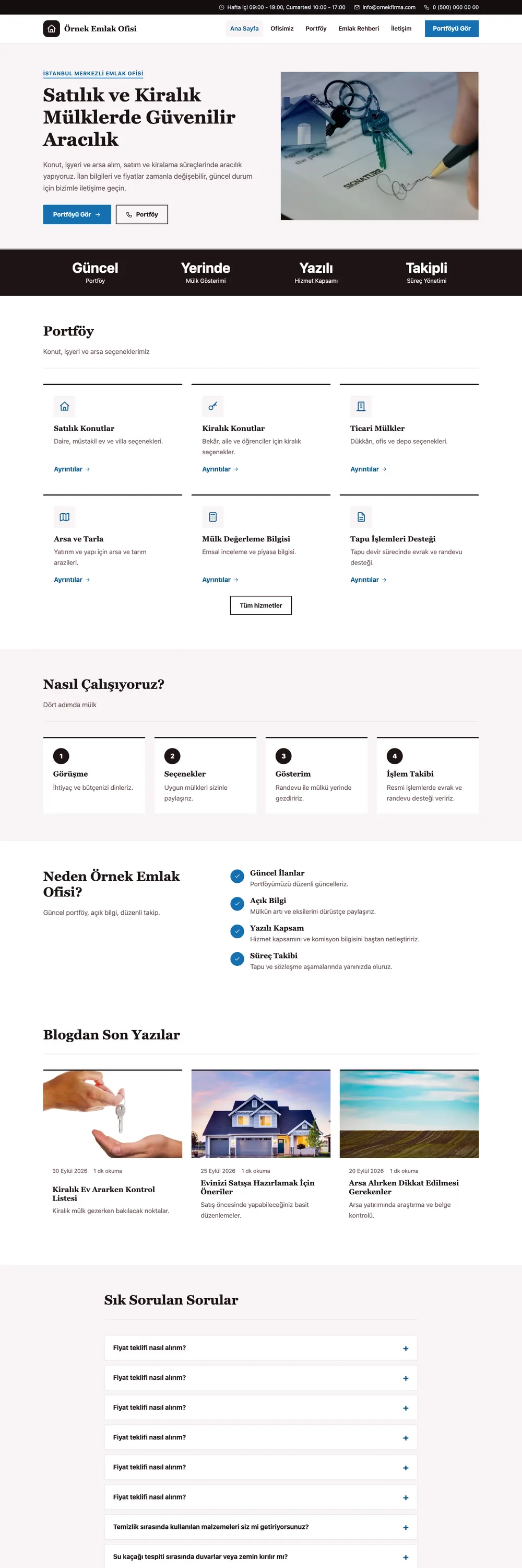 Emlak Ofisi Pro WordPress Teması