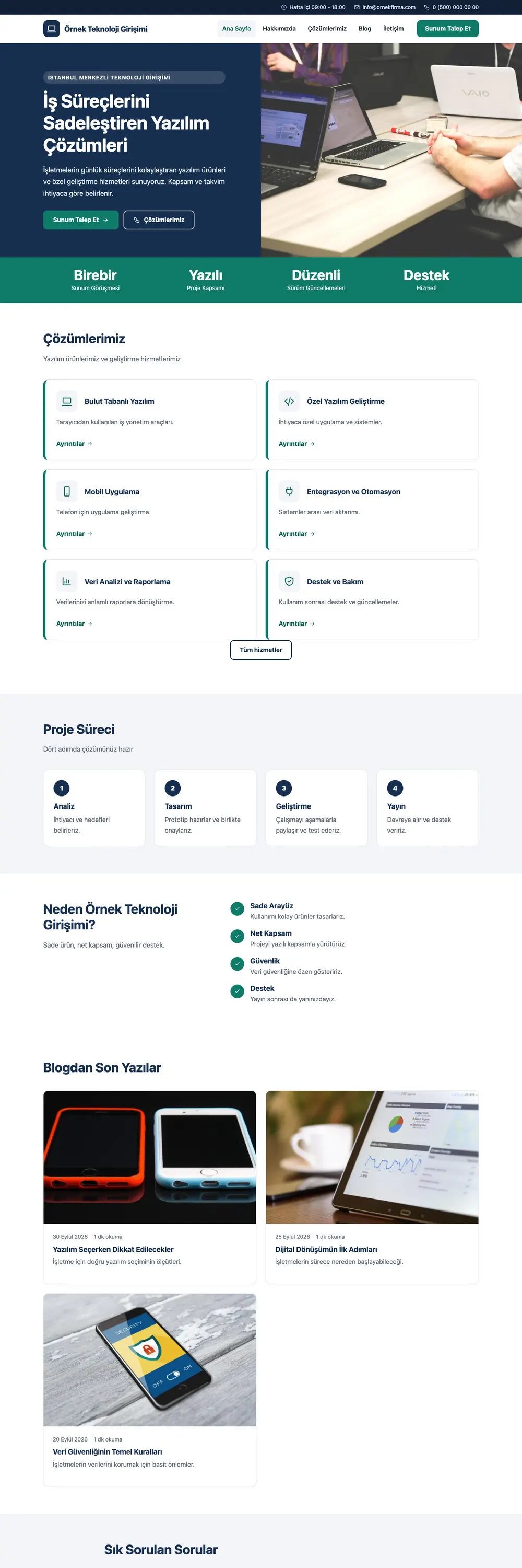 Teknoloji ve Girişim Pro WordPress Teması