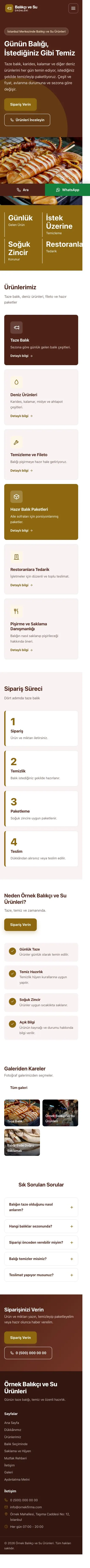 Blok Bordo Amber – Balıkçı ve Su Ürünleri Web Sitesi mobil görünümü
