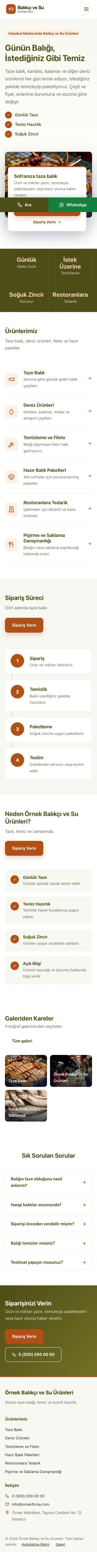 Bölünmüş Zeytin Turuncu – Balıkçı ve Su Ürünleri Web Sitesi mobil görünümü