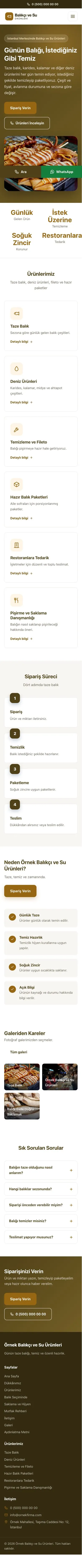 Klasik Kahve Turuncu II – Balıkçı ve Su Ürünleri Web Sitesi mobil görünümü
