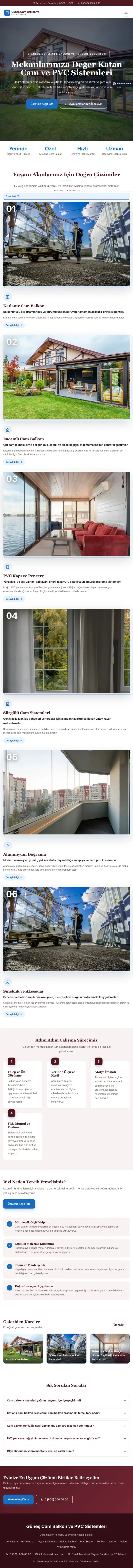 Zigzag Bordo Mavi – Cam Balkon ve PVC Web Sitesi tablet görünümü