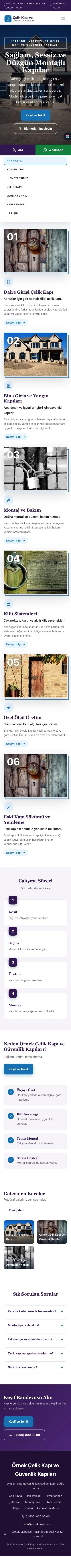 Zigzag Mor Mavi – Çelik Kapı ve Güvenlik Kapıları Web Sitesi mobil görünümü
