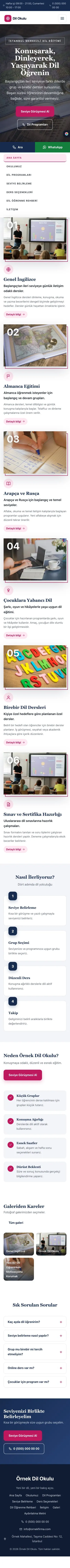 Zigzag Mavi Pembe – Dil Okulu Web Sitesi mobil görünümü