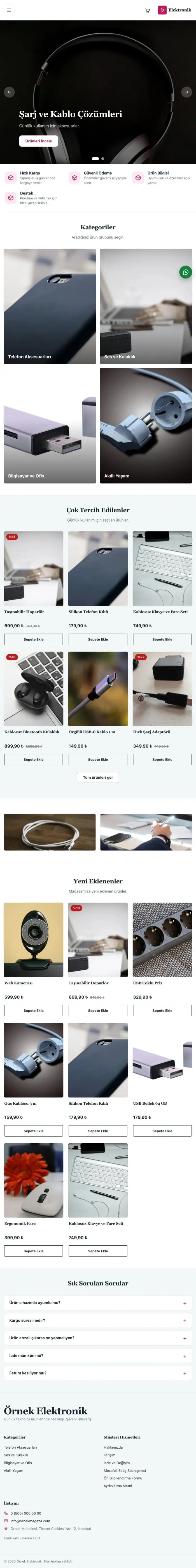 Butik Mavi Pembe – Elektronik E-ticaret Sitesi tablet görünümü