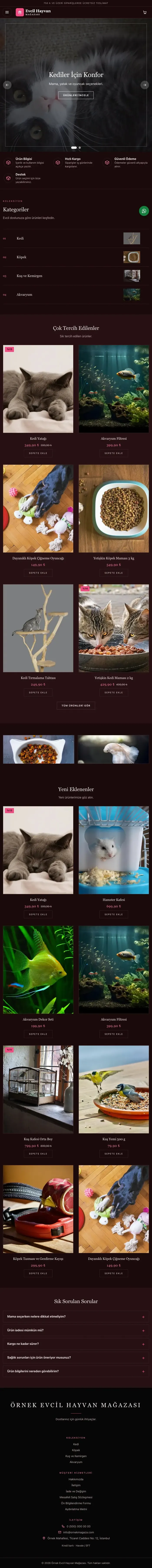 Koyu Lüks Bordo Pembe – Evcil Hayvan Ürünleri E-ticaret Sitesi tablet görünümü