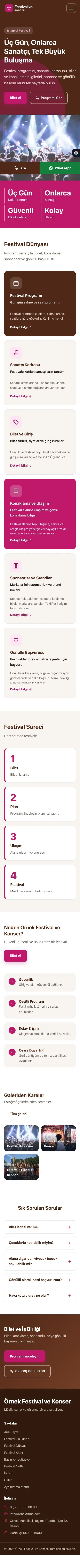 Blok Kahve Pembe – Festival ve Konser Web Sitesi mobil görünümü
