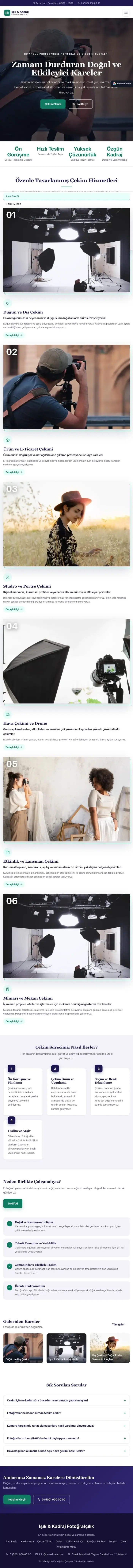 Zigzag Lacivert Turkuaz – Fotoğrafçı Web Sitesi tablet görünümü