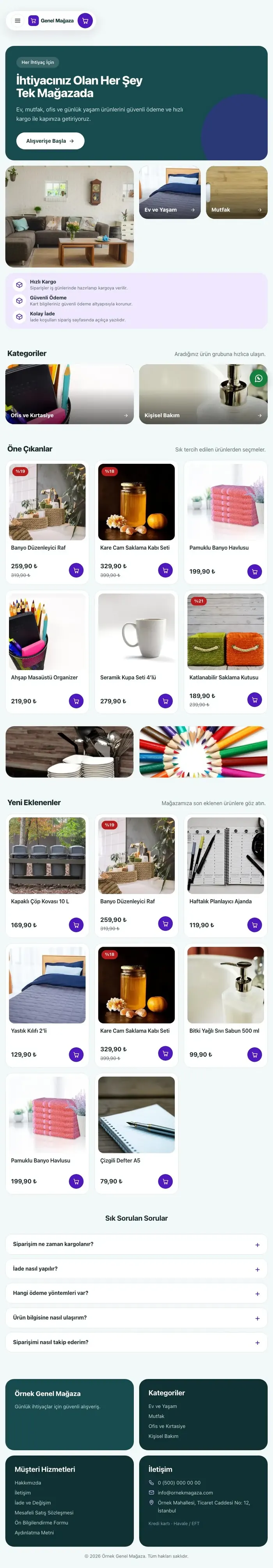 Bento Petrol Mor – Genel Mağaza E-ticaret Sitesi tablet görünümü