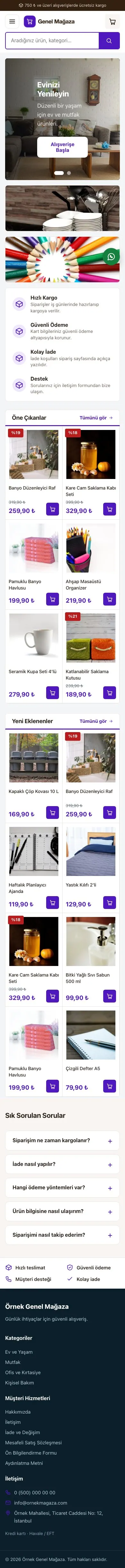 Pazar Yeri Kahve Mor – Genel Mağaza E-ticaret Sitesi mobil görünümü