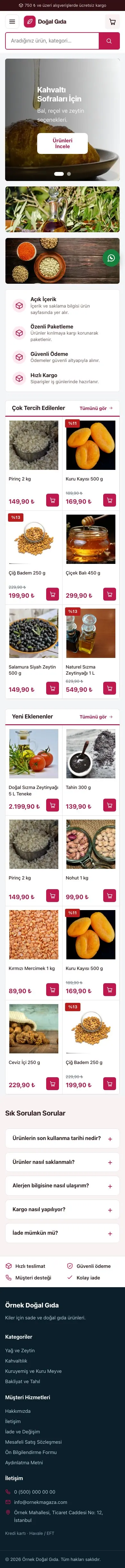 Pazar Yeri Bordo Pembe – Gıda ve Organik E-ticaret Sitesi mobil görünümü