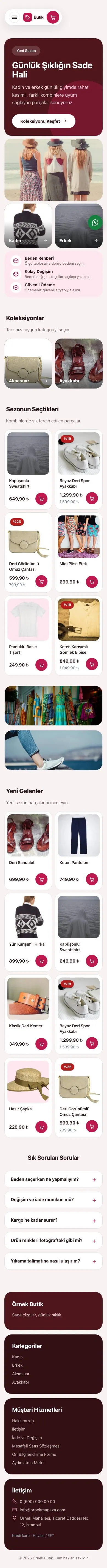 Bento Bordo Pembe – Giyim ve Butik E-ticaret Sitesi mobil görünümü