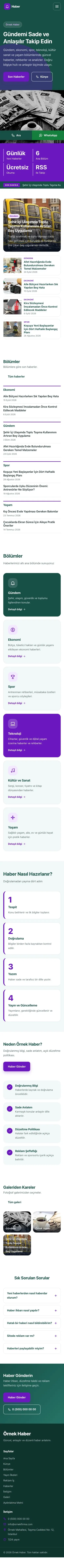 Blok Petrol Mor – Haber Sitesi Web Sitesi mobil görünümü