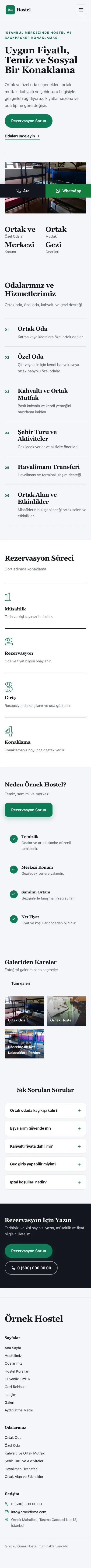 Dergi Editoryal Lacivert Turkuaz – Hostel ve Backpacker Web Sitesi mobil görünümü