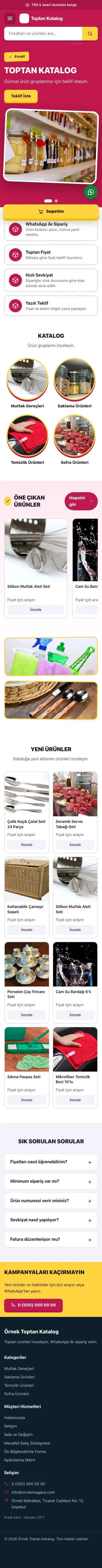 Kampanya Lacivert Pembe – Katalog Sitesi mobil görünümü