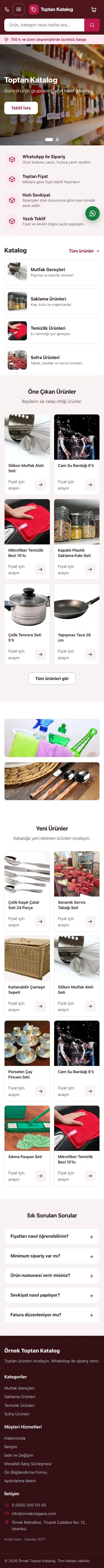 Market Bordo Pembe – Katalog Sitesi mobil görünümü