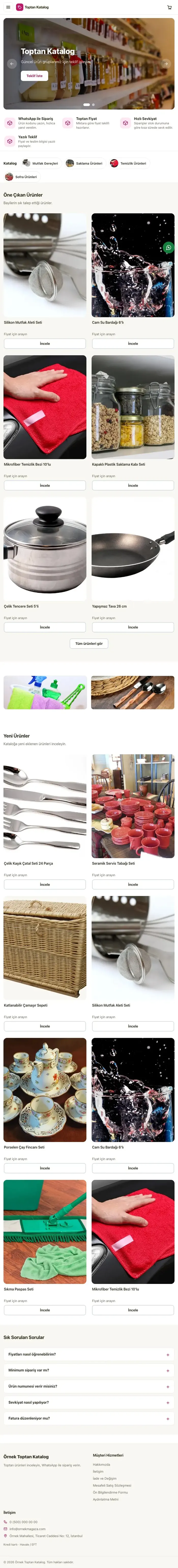 Yan Menü Zeytin Pembe – Katalog Sitesi tablet görünümü