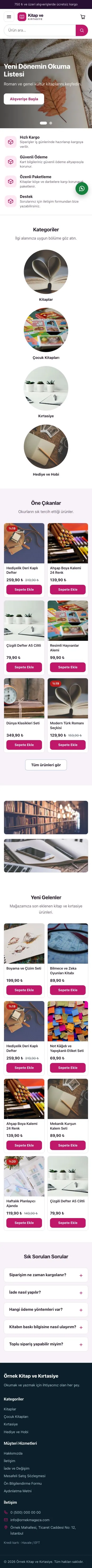 Vitrin Mor Pembe – Kitap ve Kırtasiye Mağazası E-ticaret Sitesi mobil görünümü