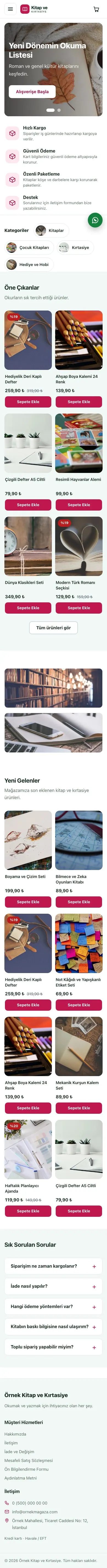 Yan Menü Yeşil Pembe – Kitap ve Kırtasiye Mağazası E-ticaret Sitesi mobil görünümü