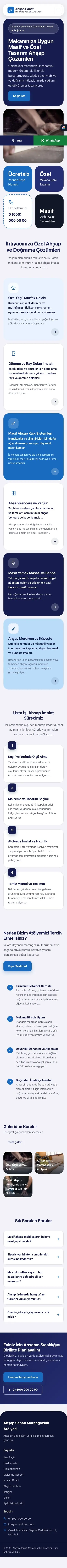 Mozaik Lacivert Mavi – Marangoz ve Doğrama Web Sitesi mobil görünümü