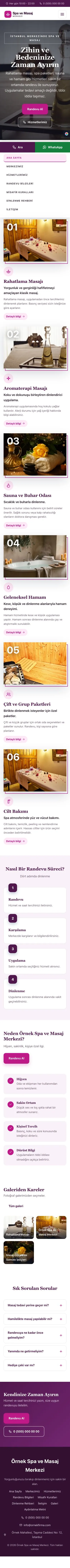 Zigzag Erik Pembe – Masaj ve Spa Web Sitesi mobil görünümü