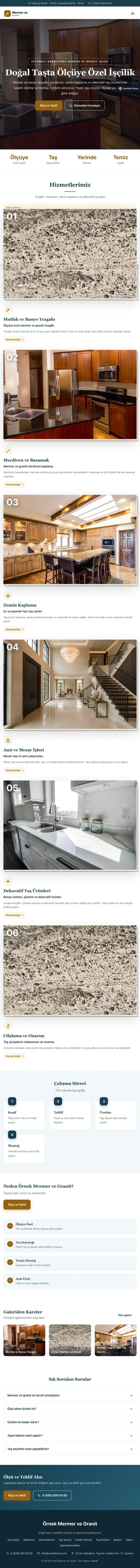 Zigzag Mavi Turuncu – Mermer ve Granit Web Sitesi tablet görünümü