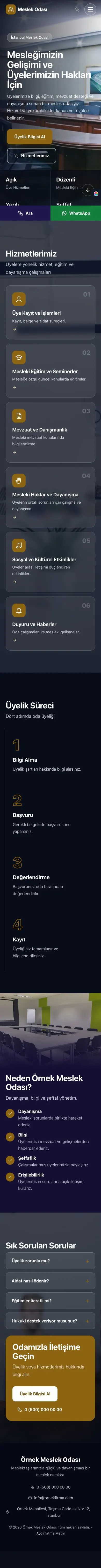 Tam Ekran Lacivert Amber – Meslek Odası ve Sendika Web Sitesi mobil görünümü