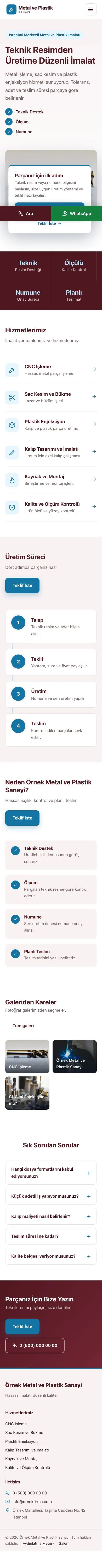 Bölünmüş Bordo Mavi – Metal ve Plastik Web Sitesi mobil görünümü