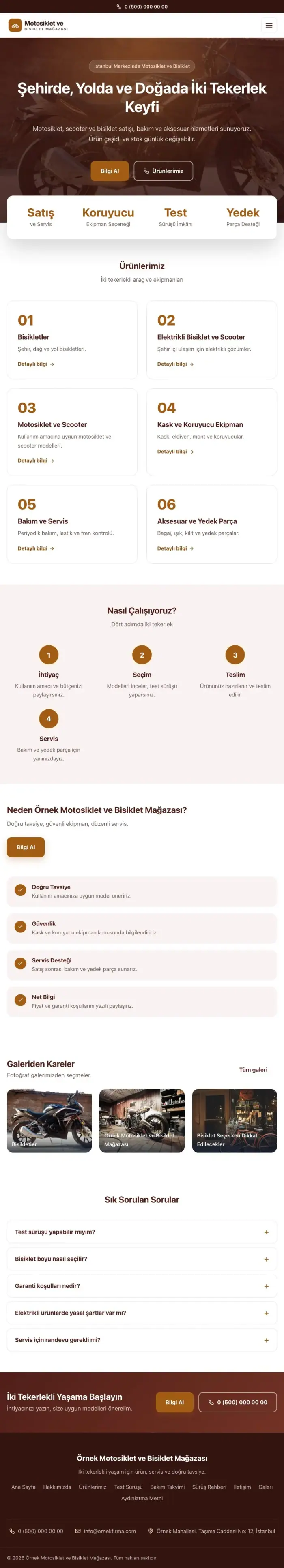 Merkez Bordo Turuncu – Motosiklet ve Bisiklet Web Sitesi tablet görünümü