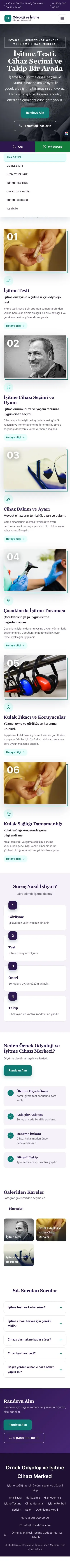 Zigzag Mor Turkuaz – Odyoloji ve İşitme Cihazı Merkezi Web Sitesi mobil görünümü