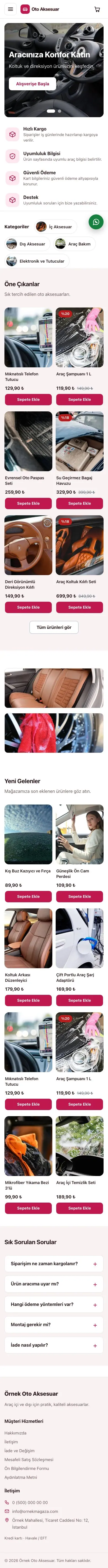 Yan Menü Bordo Pembe – Oto Aksesuar Mağazası E-ticaret Sitesi mobil görünümü