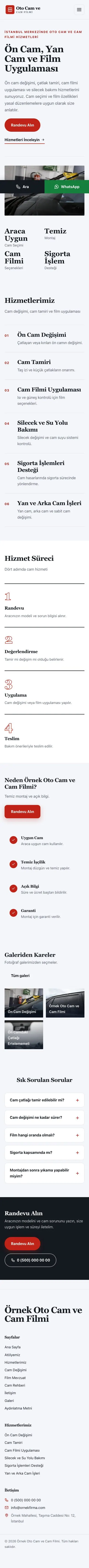 Dergi Editoryal Mavi Kırmızı – Oto Cam ve Cam Filmi Web Sitesi mobil görünümü