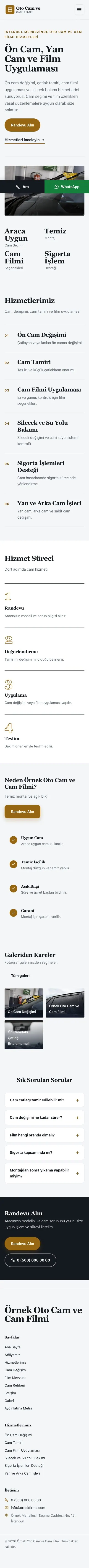 Dergi Editoryal Mavi Turuncu – Oto Cam ve Cam Filmi Web Sitesi mobil görünümü