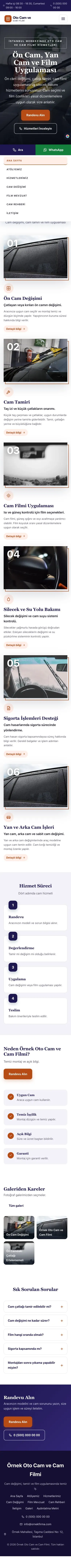 Zigzag Lacivert Turuncu – Oto Cam ve Cam Filmi Web Sitesi mobil görünümü