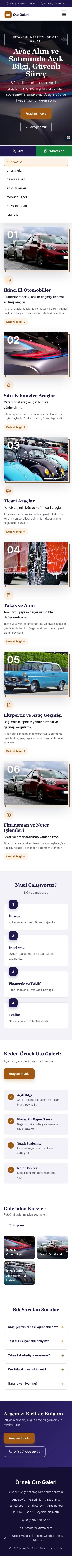 Zigzag Lacivert Turuncu – Oto Galeri Web Sitesi mobil görünümü