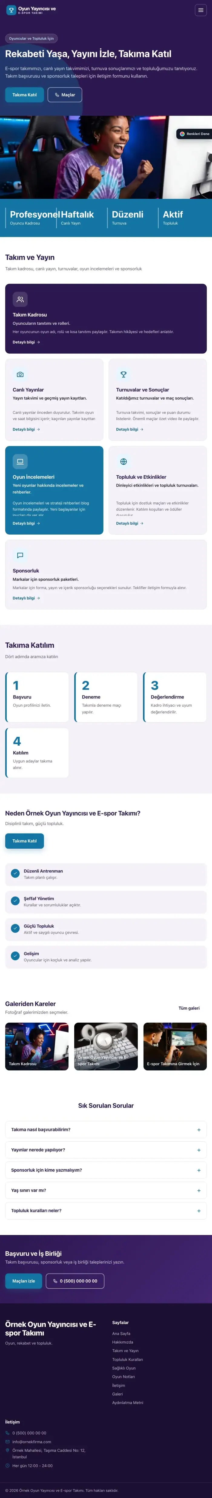Blok Mor Mavi – Oyun Yayıncısı ve E-spor Takımı Web Sitesi tablet görünümü