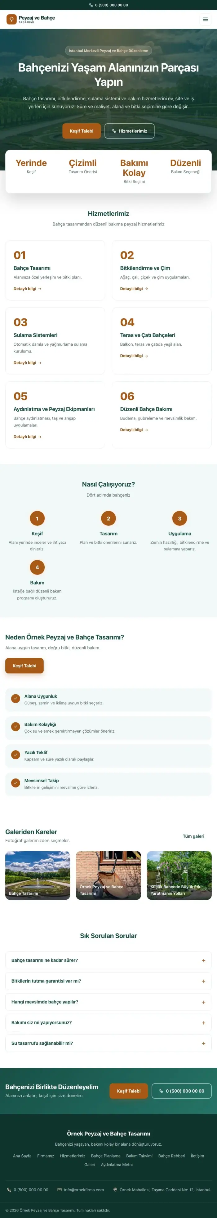 Merkez Petrol Turuncu – Peyzaj Web Sitesi tablet görünümü