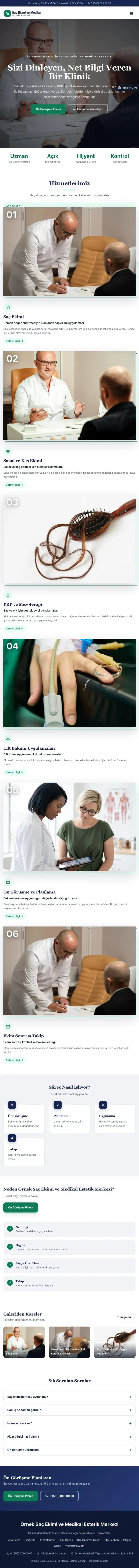Zigzag Lacivert Turkuaz – Saç Ekimi ve Medikal Estetik Web Sitesi tablet görünümü