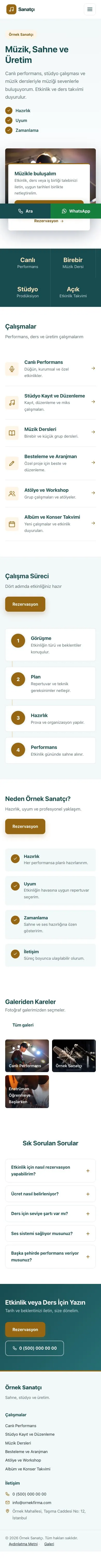 Bölünmüş Petrol Turuncu – Sanatçı ve Müzisyen Web Sitesi mobil görünümü