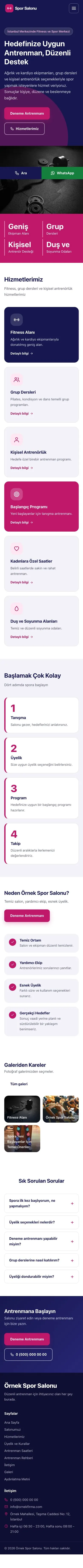 Blok Lacivert Pembe – Spor Salonu Web Sitesi mobil görünümü