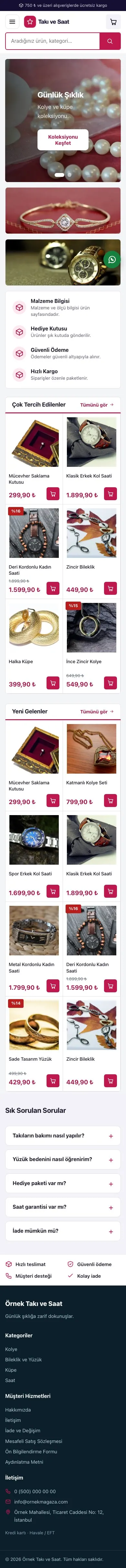 Pazar Yeri Lacivert Pembe – Takı ve Saat E-ticaret Sitesi mobil görünümü