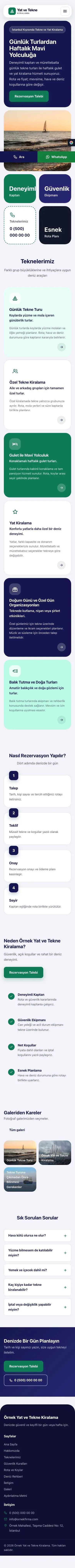 Mozaik Lacivert Turkuaz – Tekne ve Yat Kiralama Web Sitesi mobil görünümü