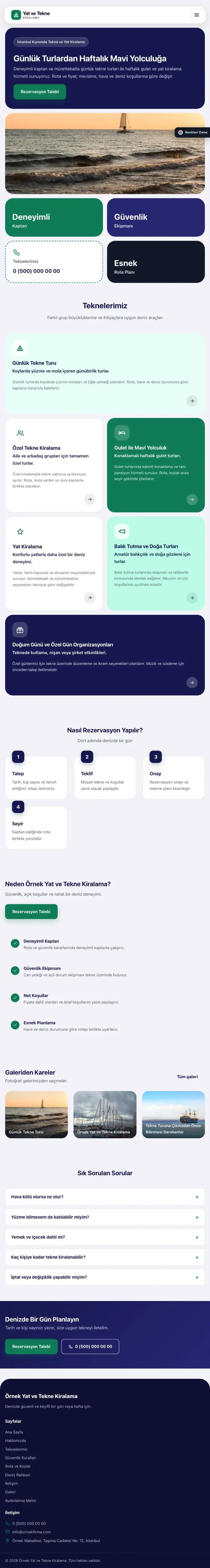 Mozaik Lacivert Turkuaz – Tekne ve Yat Kiralama Web Sitesi tablet görünümü
