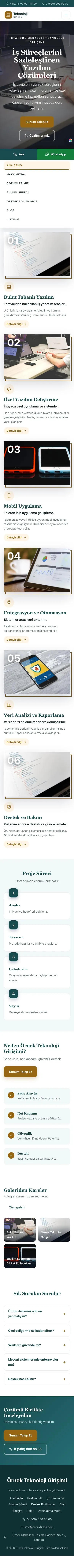 Zigzag Petrol Turuncu – Teknoloji ve Girişim Web Sitesi mobil görünümü