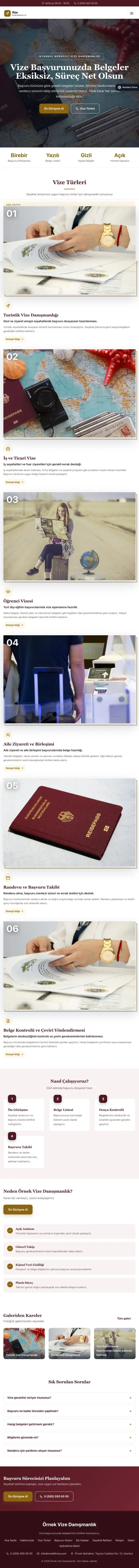 Zigzag Bordo Amber – Vize Danışmanlığı Web Sitesi tablet görünümü