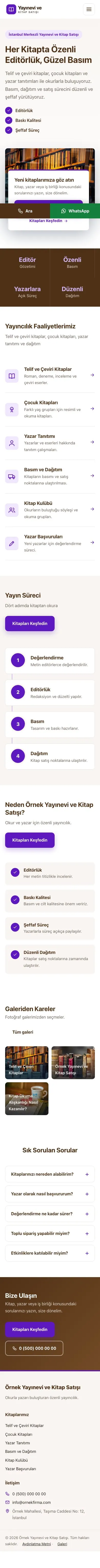 Bölünmüş Kahve Mor – Yayınevi ve Kitap Satışı Web Sitesi mobil görünümü