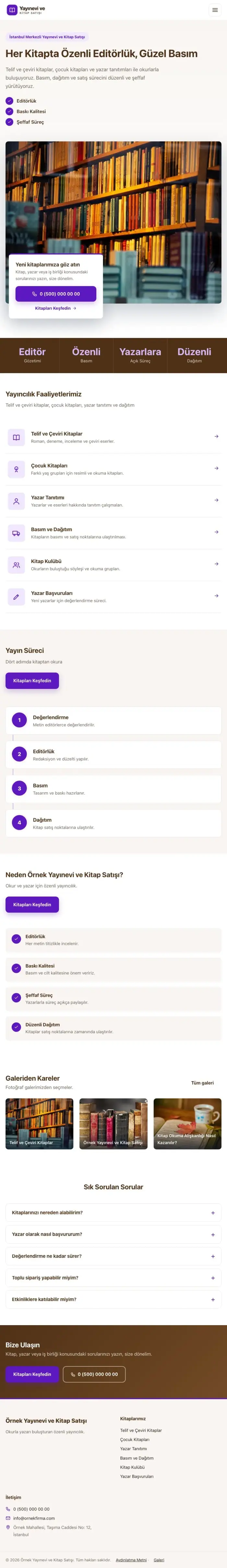 Bölünmüş Kahve Mor – Yayınevi ve Kitap Satışı Web Sitesi tablet görünümü