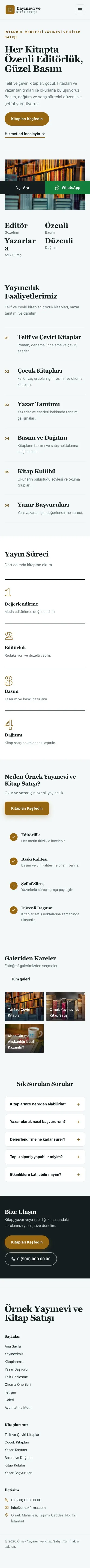 Dergi Editoryal Petrol Turuncu – Yayınevi ve Kitap Satışı Web Sitesi mobil görünümü