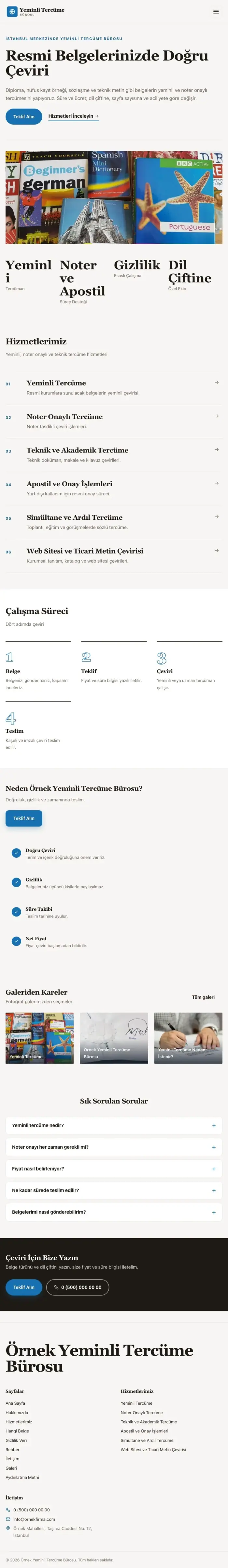 Dergi Editoryal Kahve Mavi – Yeminli Tercüme Bürosu Web Sitesi tablet görünümü